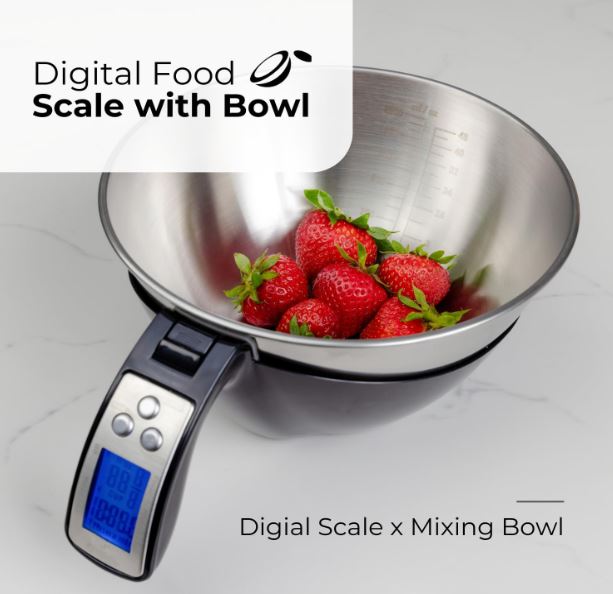 Food Scale with Bowl (Removable)